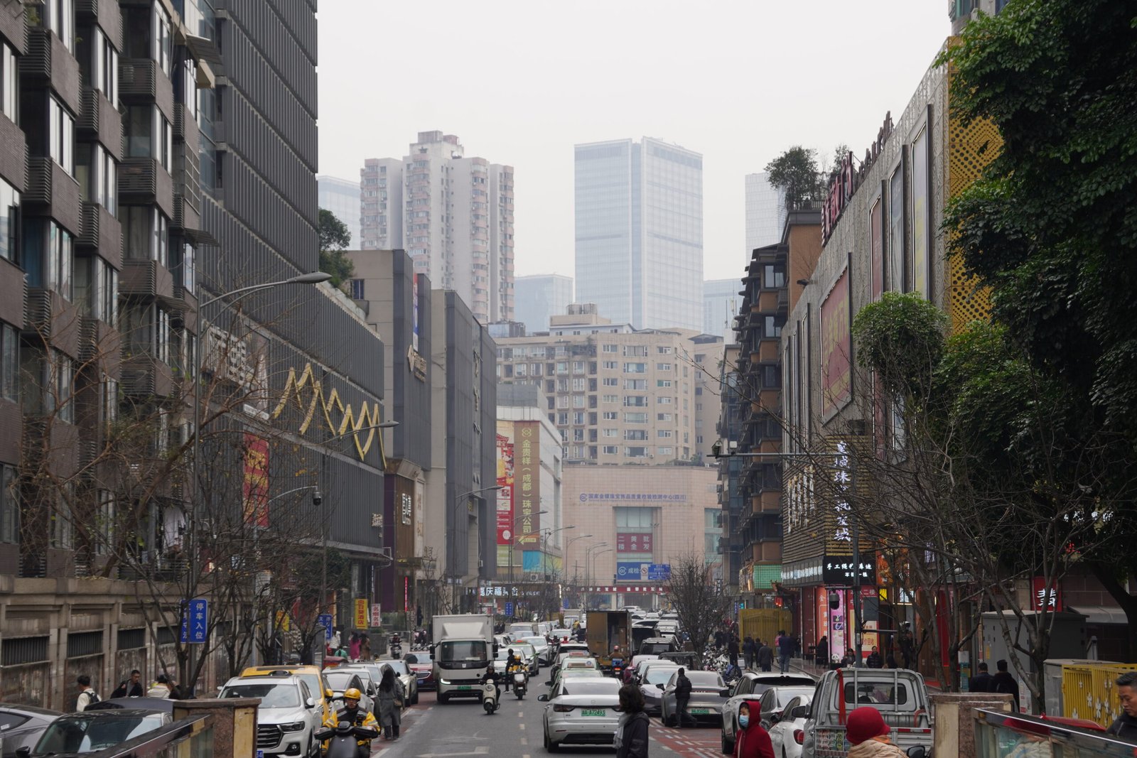Late-year weather in Chengdu ranges from 8–12°C — Photo by Tan Tai Nguyen