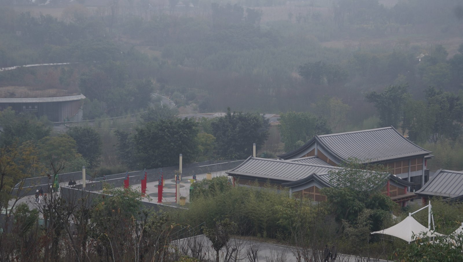 Scenery at Panda Base — Photo by Hang Tran